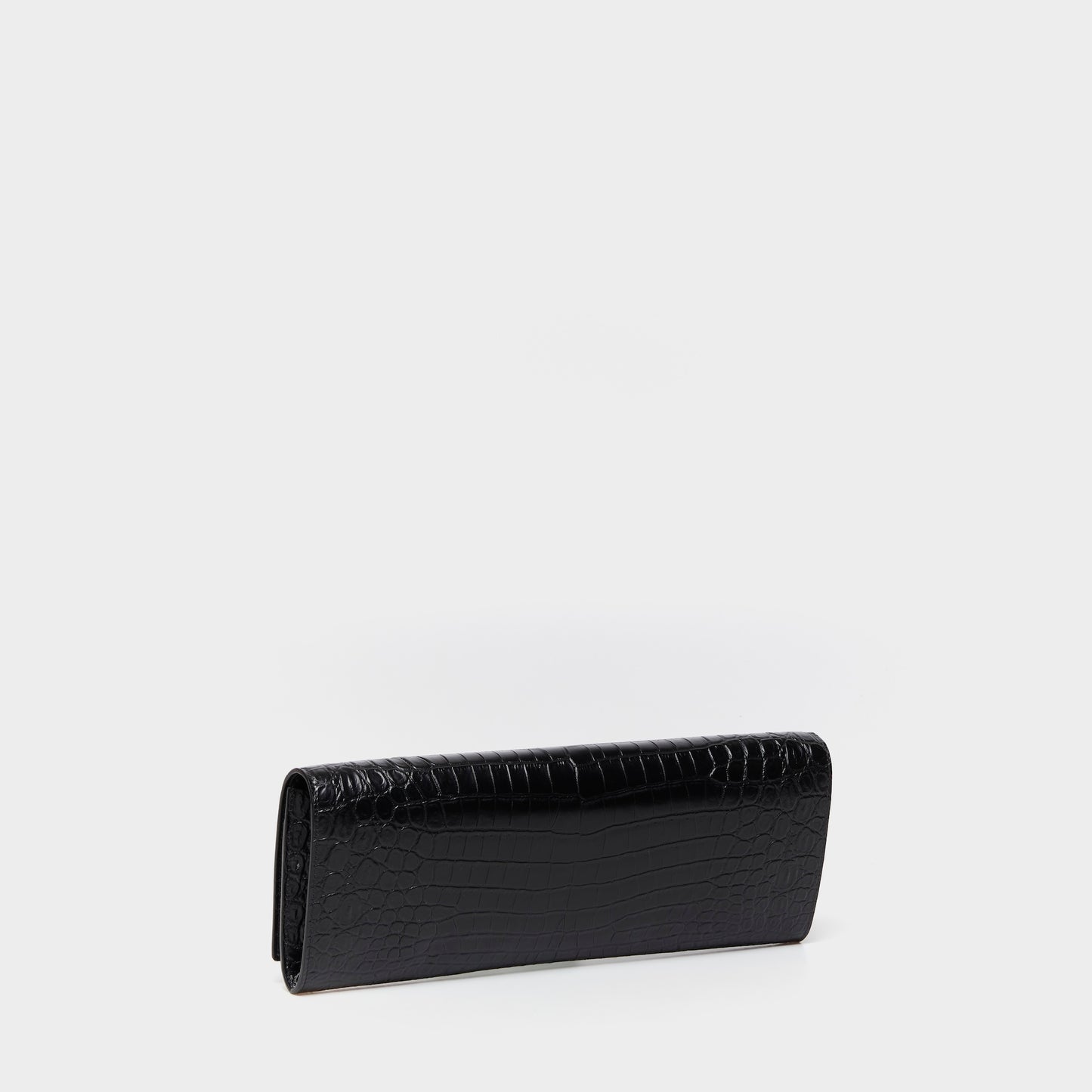 LUXECLASP CLUTCH (CROCODILE EMBOSSED)