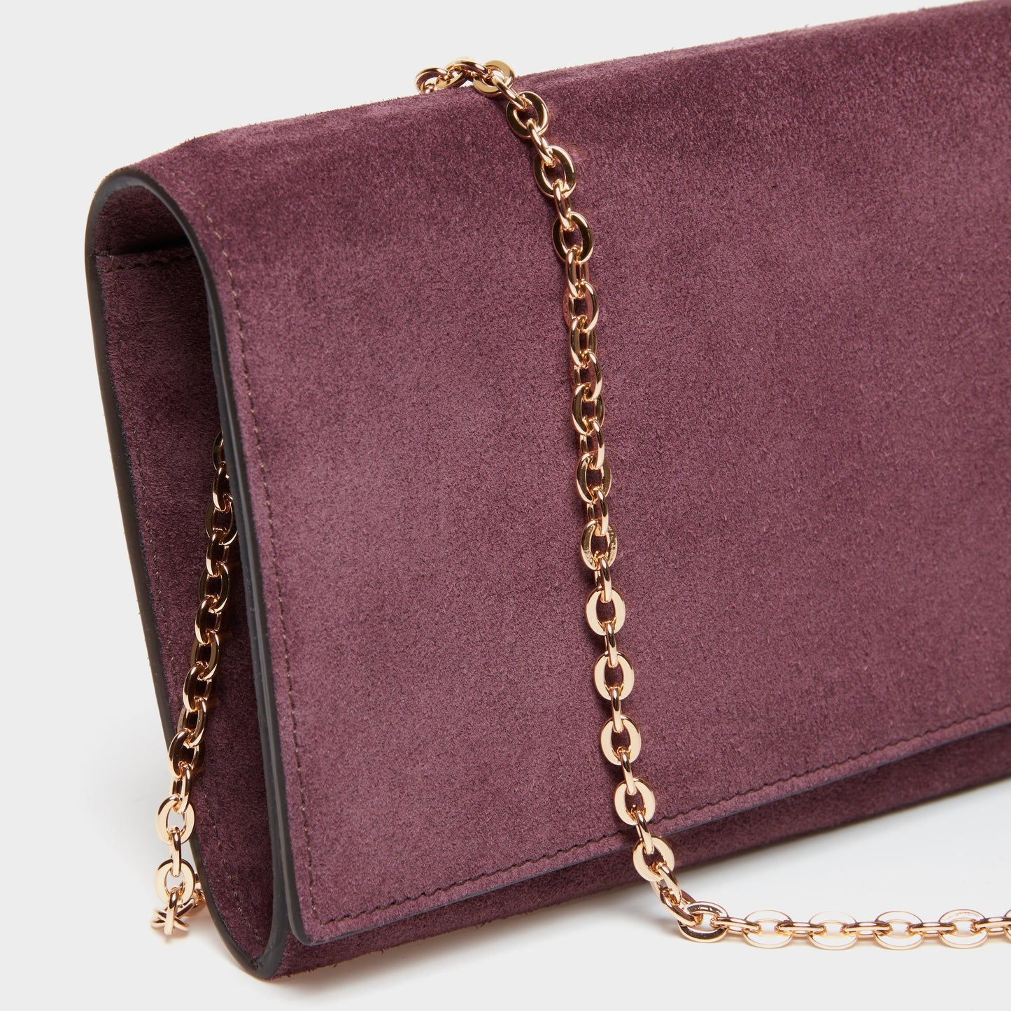 LUXECLASP CLUTCH SUEDE
