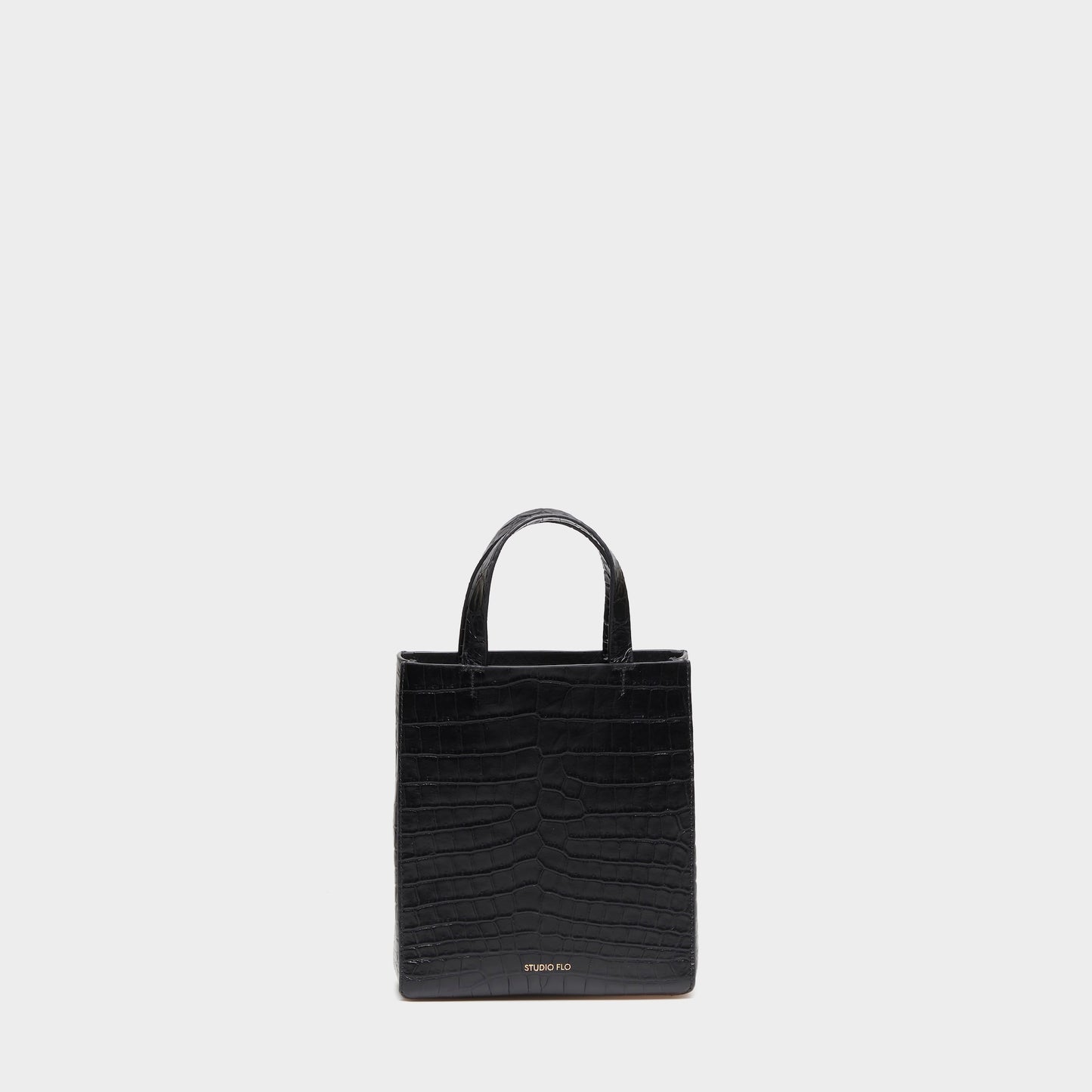 BAGUP SHOPPER MINI (CROCODILE EMBOSSED)