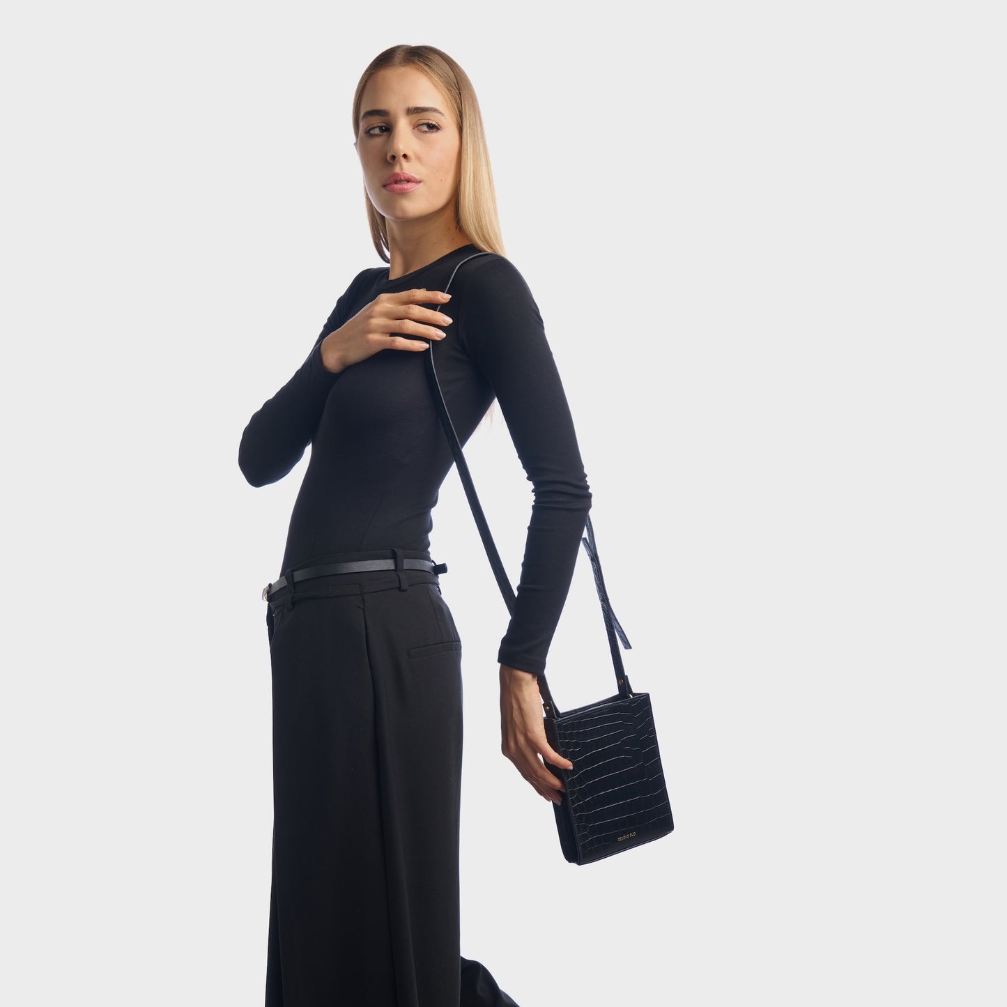 BAGUP SHOPPER EXTRA MINI (CROCODILE EMBOSSED)