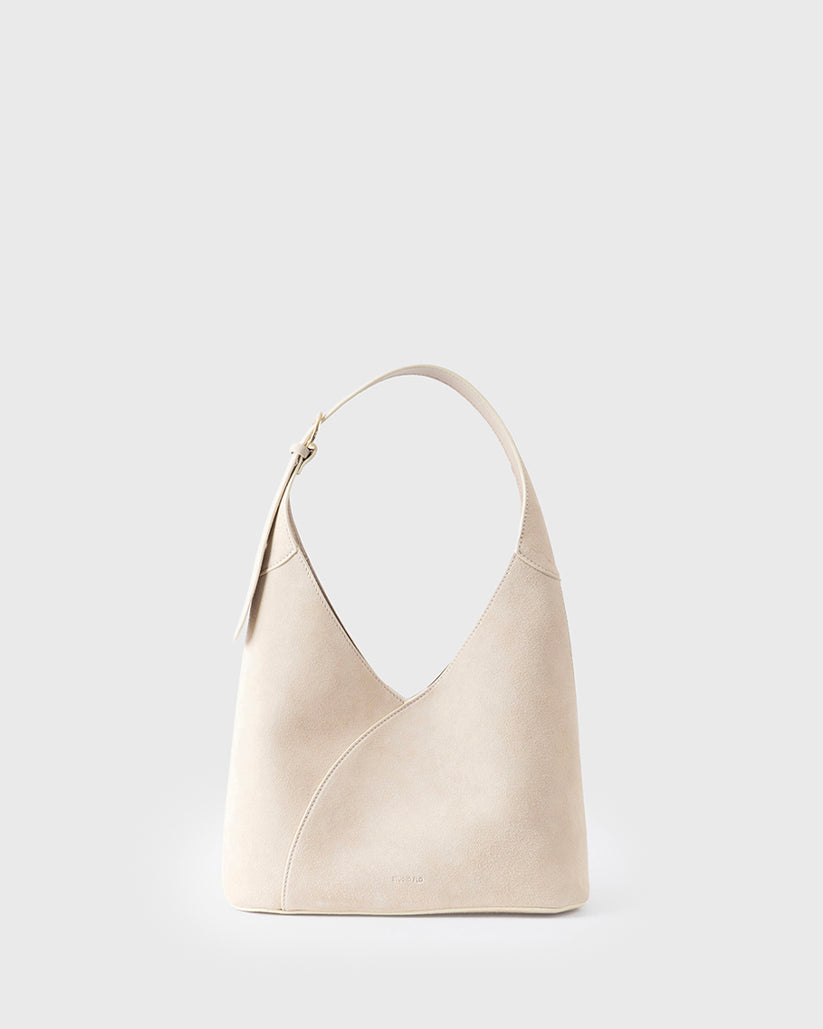 SINUÉ HOBO SUEDE - CREAM