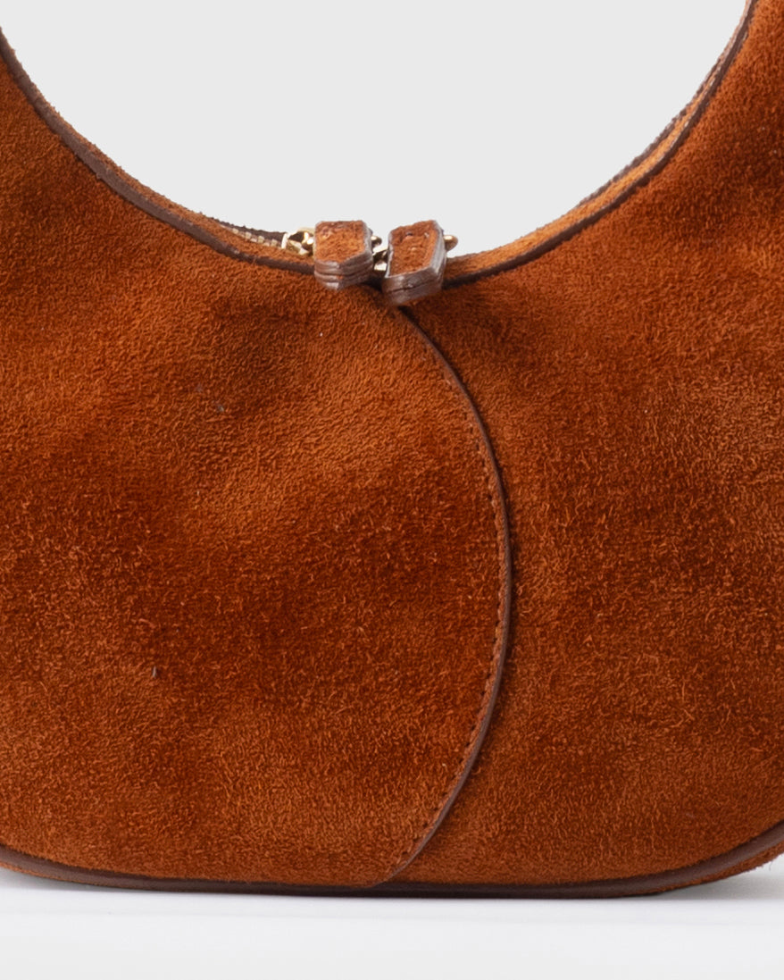 MOON LOOP MINI SHOULDER BAG SUEDE