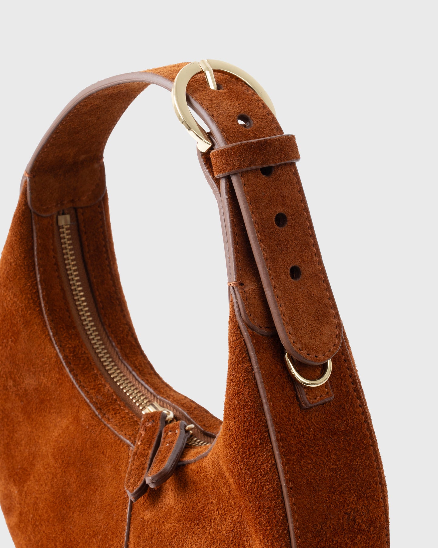 MOON LOOP MINI SHOULDER BAG SUEDE