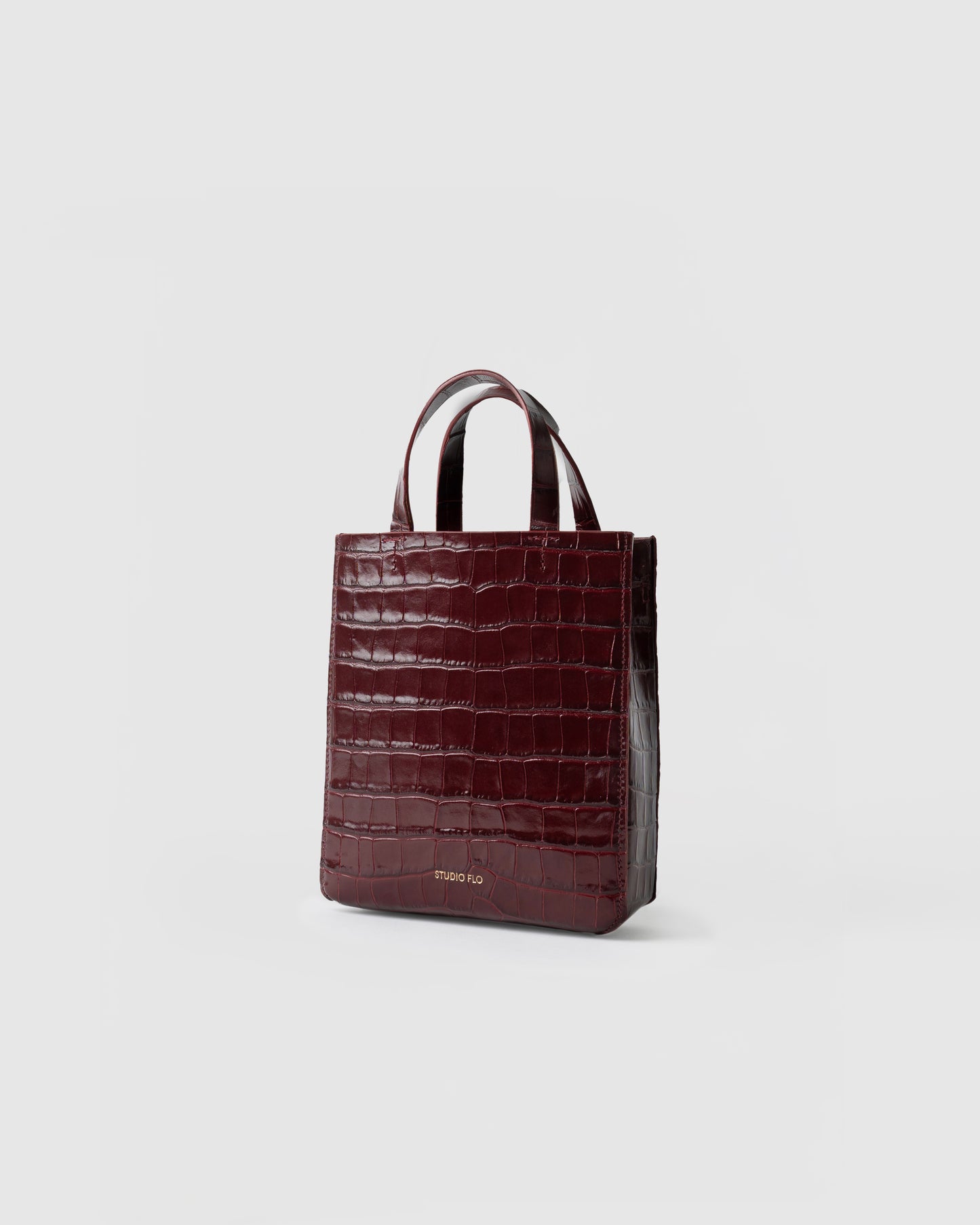 BAGUP SHOPPER MINI (CROCODILE EMBOSSED)