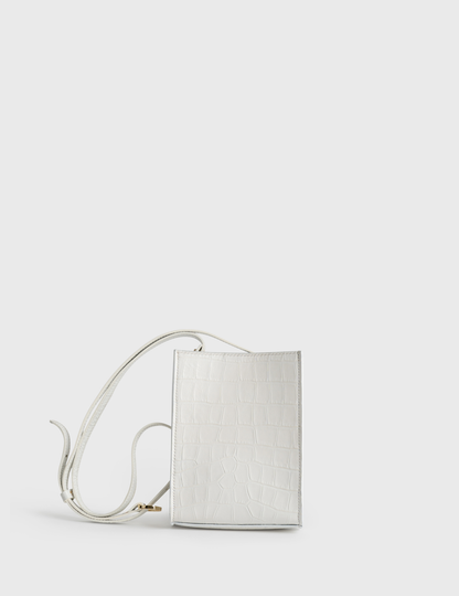 BAGUP SHOPPER EXTRA MINI (Crocodile Embossed)