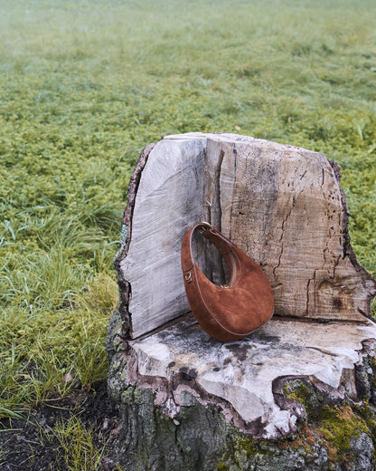 MOON LOOP BORSA A SPALLA CAMOSCIO 