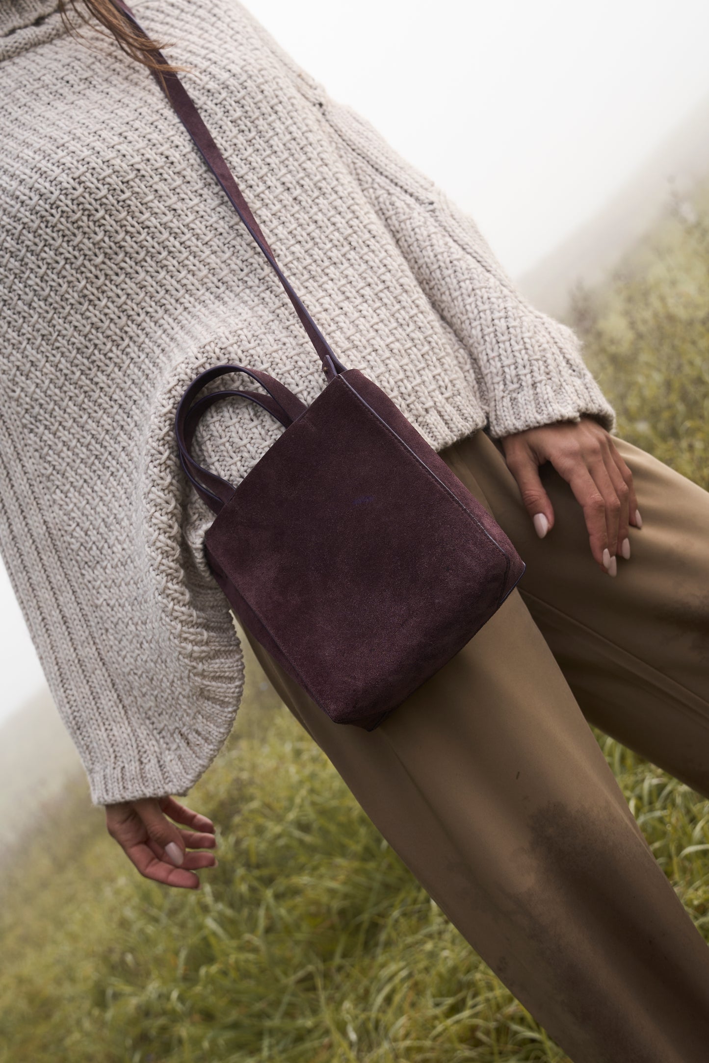 BAGUP SHOPPER MINI SUEDE