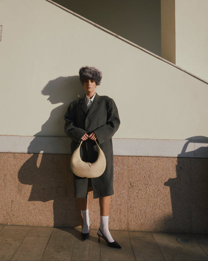 MOON LOOP SUEDE - BEIGE