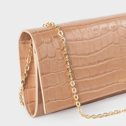 LUXECLASP CLUTCH - NUDE