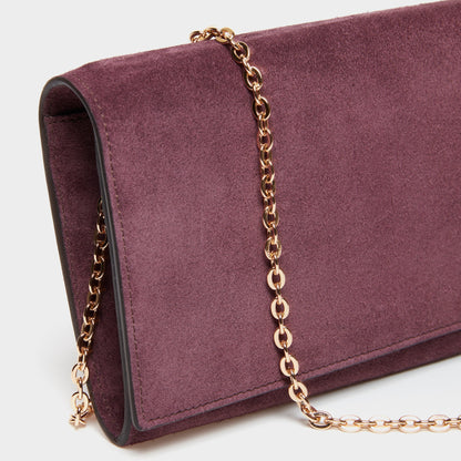 LUXECLASP CLUTCH SUEDE