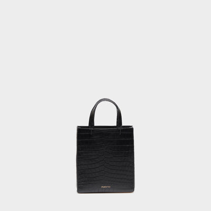BAGUP SHOPPER MINI (CROCODILE EMBOSSED)