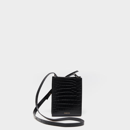 BAGUP SHOPPER EXTRA MINI (CROCODILE EMBOSSED)