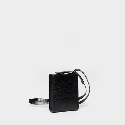 BAGUP SHOPPER EXTRA MINI (CROCODILE EMBOSSED)