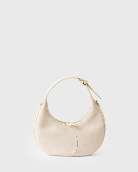 MOON LOOP MINI SHOULDER BAG SUEDE