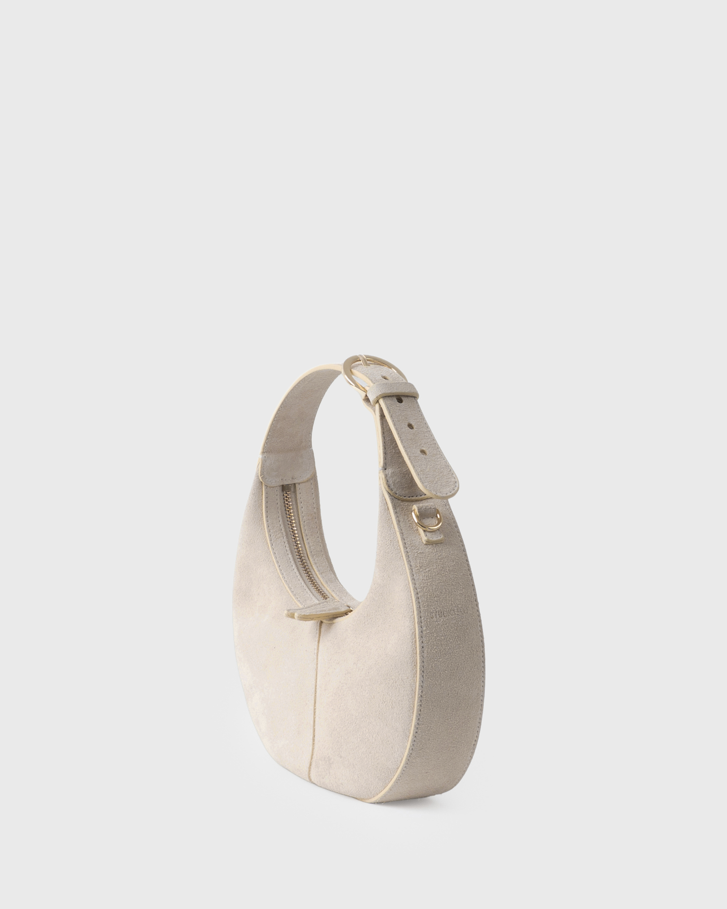 MOON LOOP MINI SUEDE - BEIGE