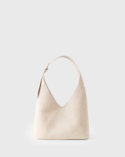 SINUÉ HOBO SUEDE - CREAM