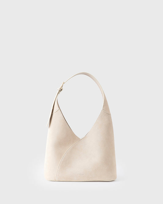 SINUÉ HOBO SUEDE - CREAM