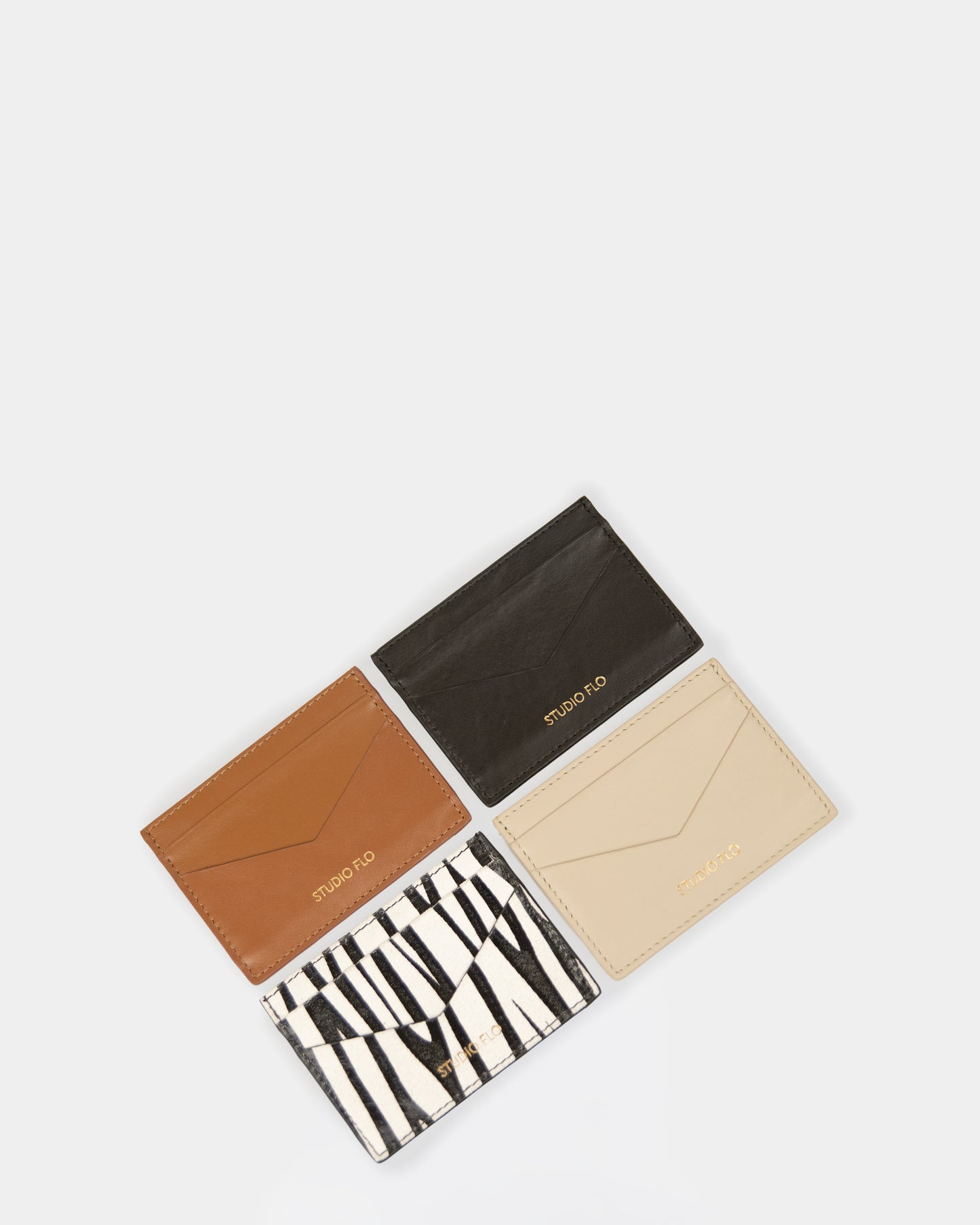 LYNEA CARD HOLDER - TAN