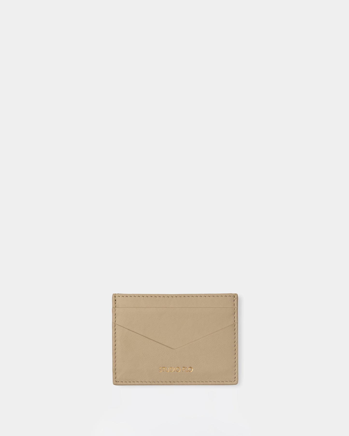 LYNEA CARD HOLDER - BEIGE