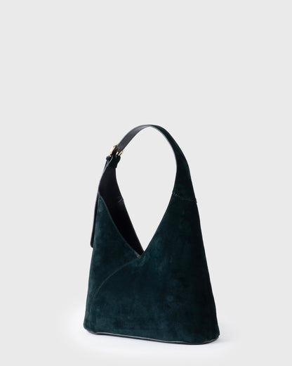 SINUÉ HOBO SUEDE - GREEN FOREST