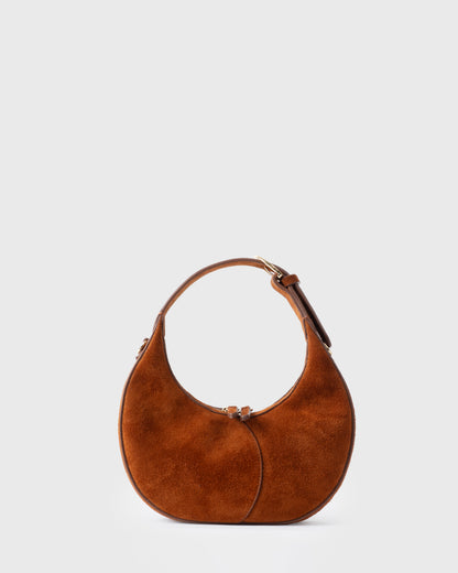 MOON LOOP MINI SHOULDER BAG SUEDE