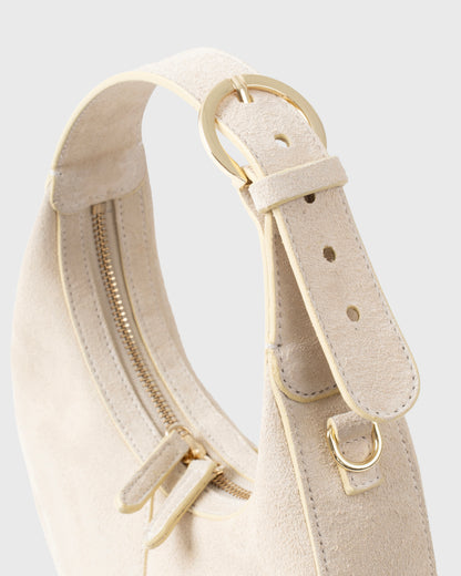 MOON LOOP MINI SHOULDER BAG SUEDE