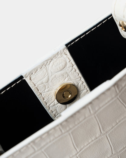 BAGUP SHOPPER EXTRA MINI (Crocodile Embossed)