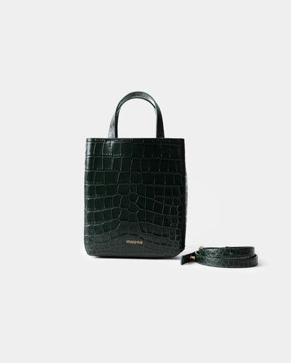 BAGUP SHOPPER MINI (CROCODILE EMBOSSED)