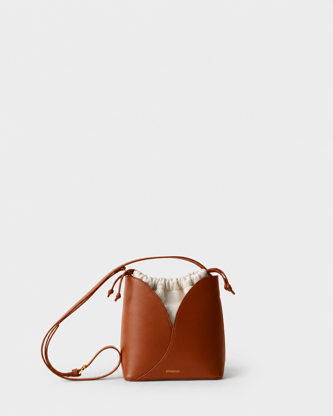 Arkèa — Bucket Bag — braun
