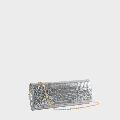 LUXECLASP CLUTCH - SILVER