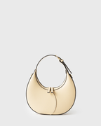 Moon Loop Mini — Schultertasche — beige